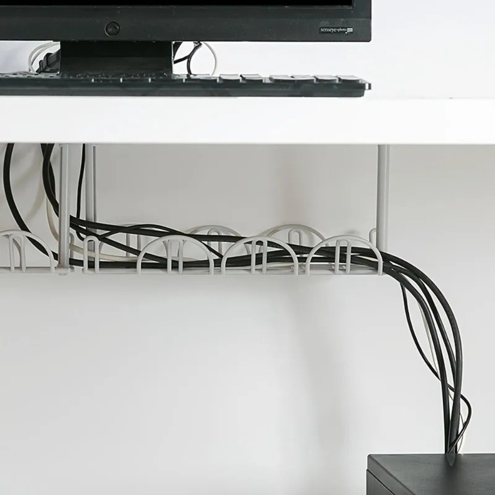 Under Desk Cable Management Tr - Cable Tray Under Desk 评论和价格