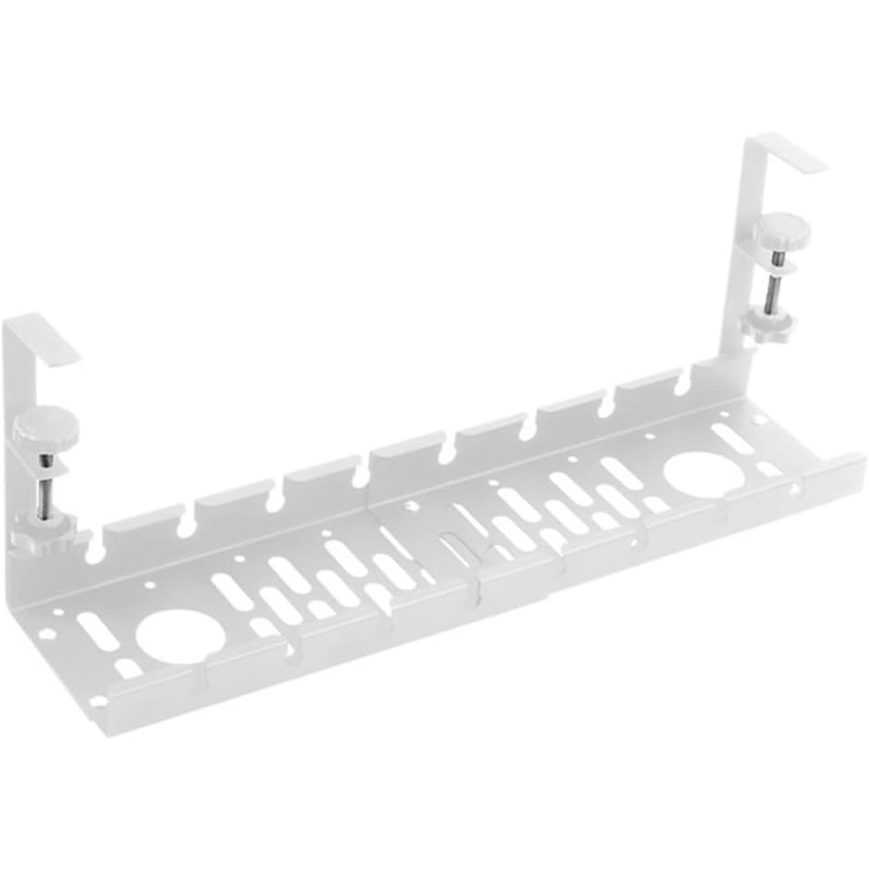 Heavy Duty Retractable Cable O - Cable Tray Under Desk 评论和价格
