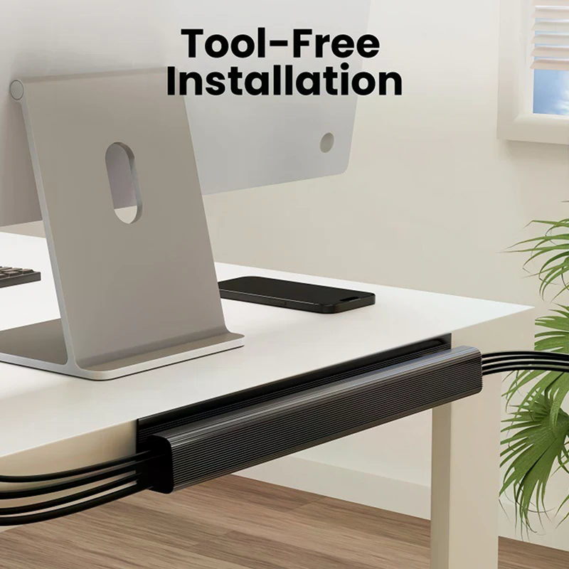 Channel Desk Cable Organizer C - Cable Tray Under Desk 评论和价格