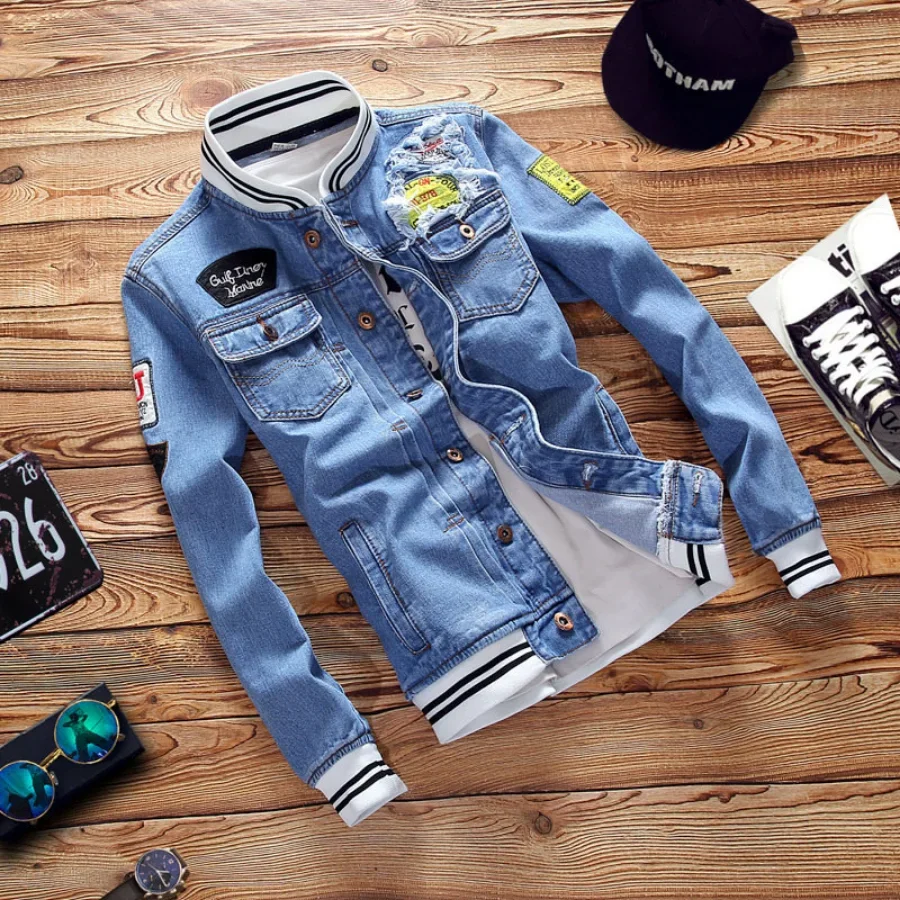 New 2026 Men's Denim Jackets F - Coat Rack Standing 评论和价格