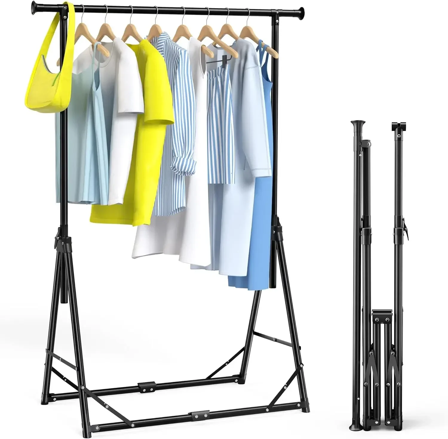 Collapsible Garment Rack Porta - Coat Rack Standing 评论和价格