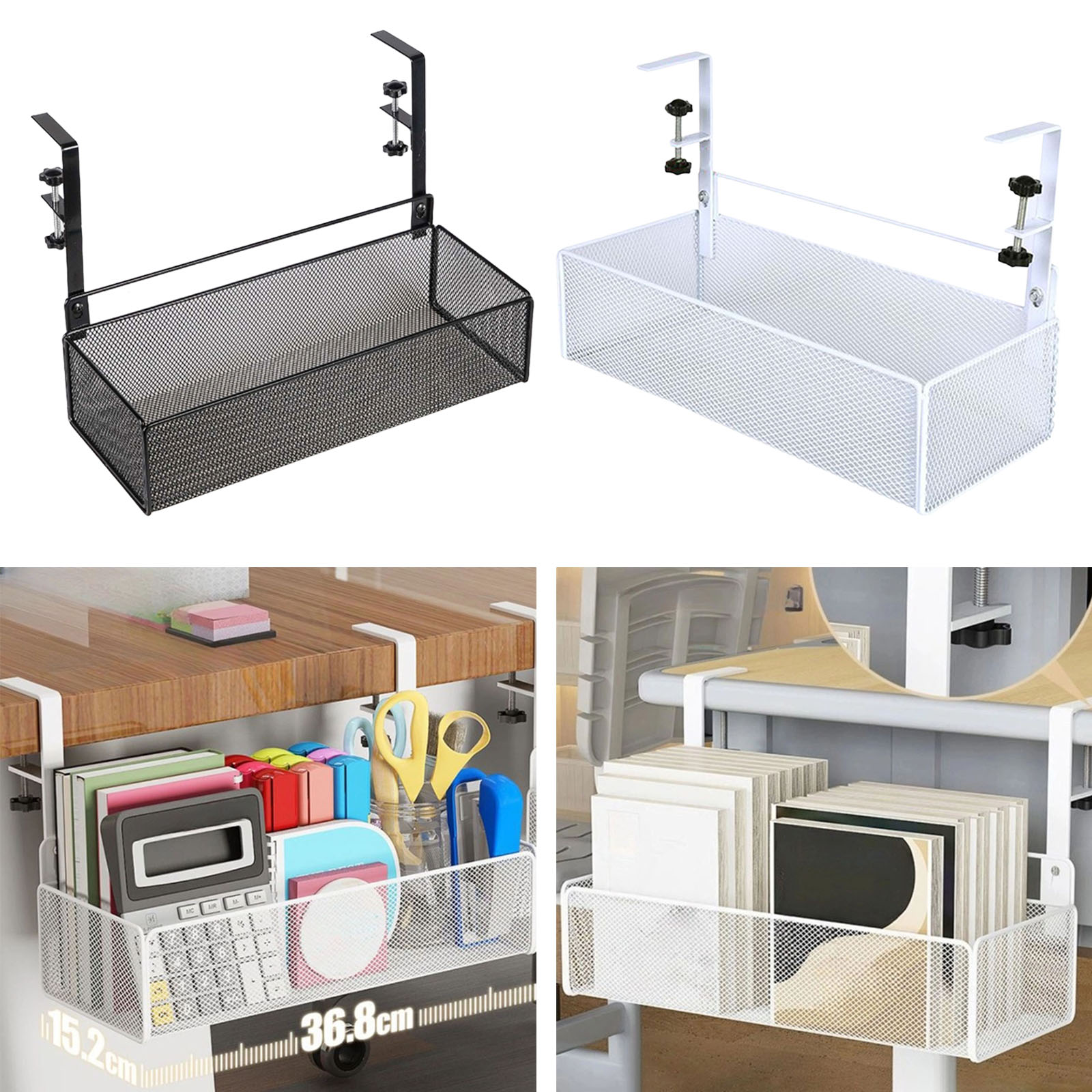 Wire Organizer Metal Under Des - Cable Tray Under Desk 评论和价格