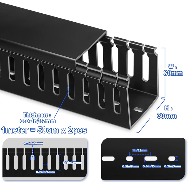 PVC Industrial Flame-retardant - Cable Tray Under Desk 评论和价格