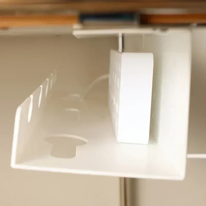 No Drilling Under Desk Cable T - Cable Tray Under Desk 评论和价格
