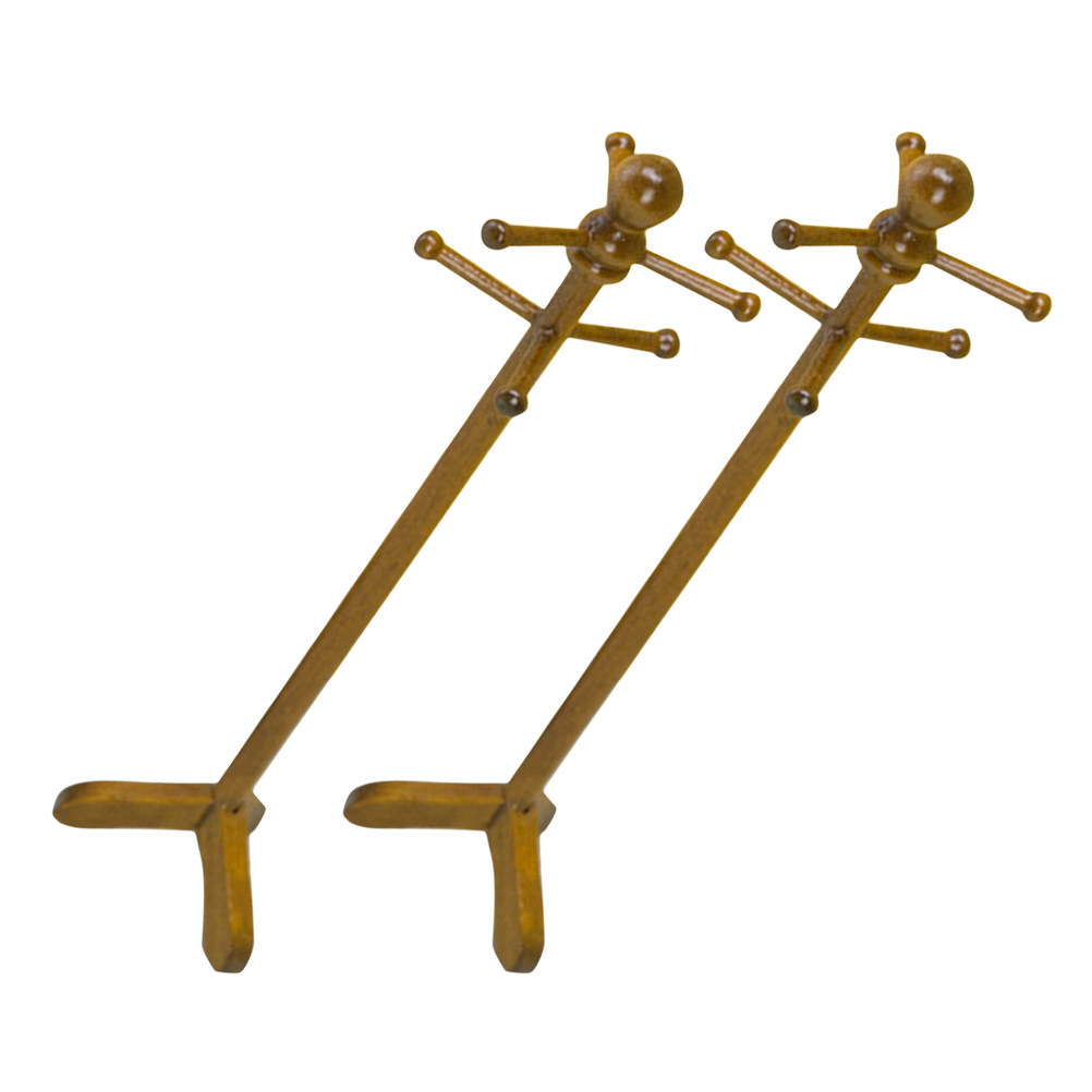 2Pcs Mini Clothes Drying Rack  - Coat Rack Standing 评论和价格