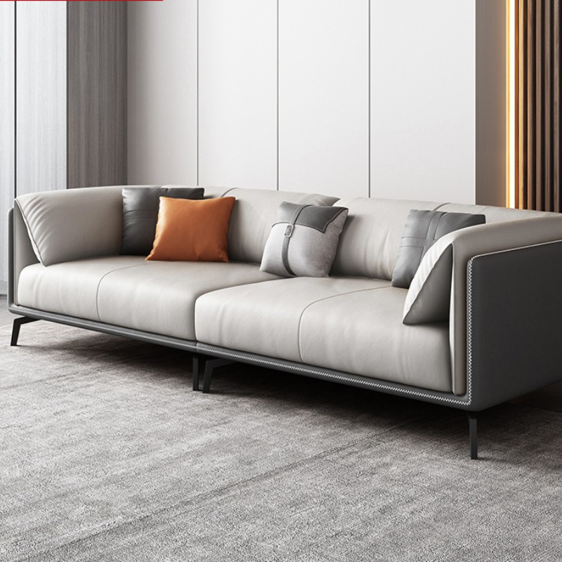 Cowhide Business Office Sofas  - Office Furniture Luxury 评论和价格