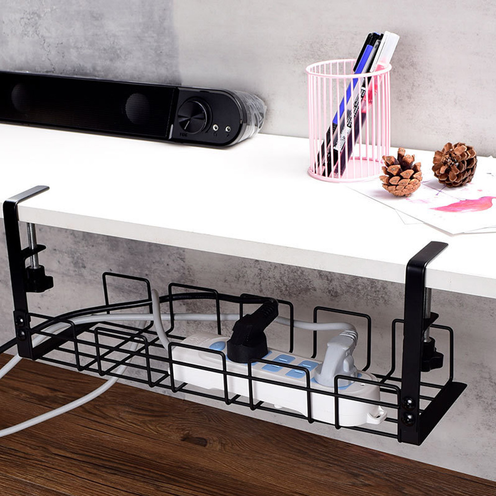 Cable Management Box Under Des - Cable Tray Under Desk 评论和价格